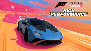 Official art for Forza Horizon 5 Series 20 "High Performance."