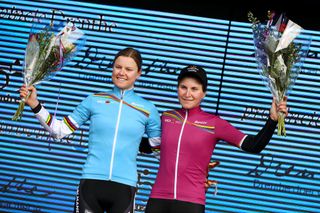 Amalie Dideriksen and Elisa Longo Borghini lead the WWT standings