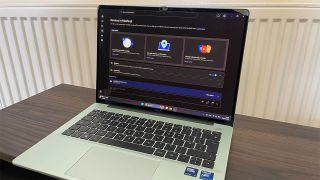 NordVPN's Meshnet open on a Windows laptop