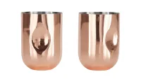 Tom Dixon Plum Moscow Mule Copper Mug pair, one of w&h's best Christmas gifts for husbands