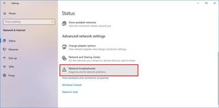 Windows 10 version 20H2 fix networking issues