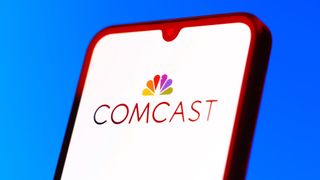 comcast logo on phone