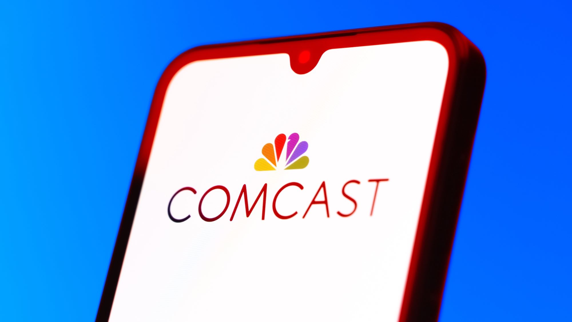 comcast logo on phone