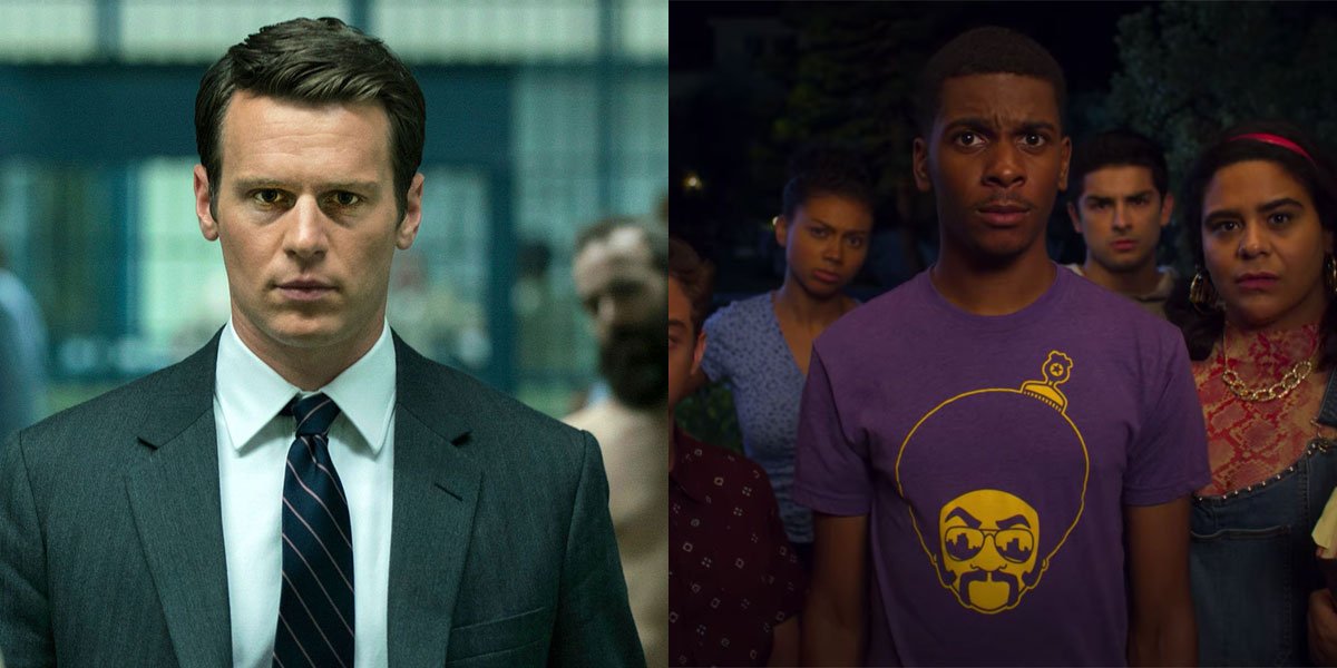 Netflix screenshots for On My Block and Mindhunter