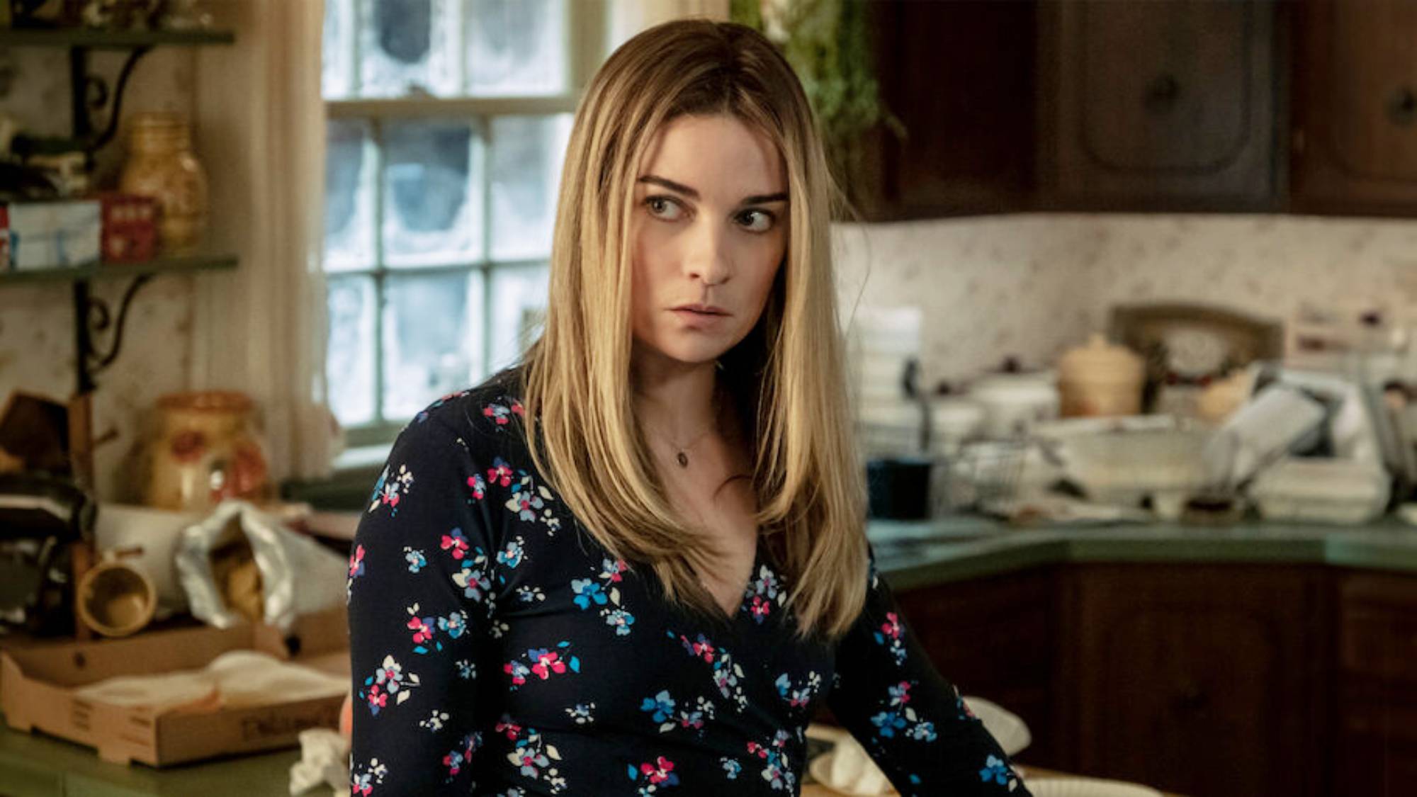 Annie Murphy as Allison Devine McRoberts in &quot;Kevin Can F**k Himself&quot;