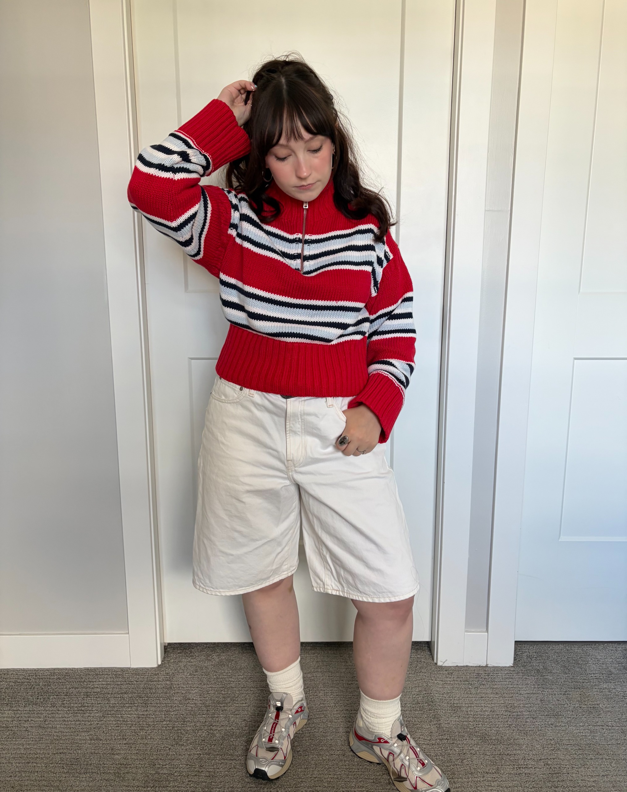 Meguire Hennes tried J.Crew's Tiny Rollneck Sweater for styling review
