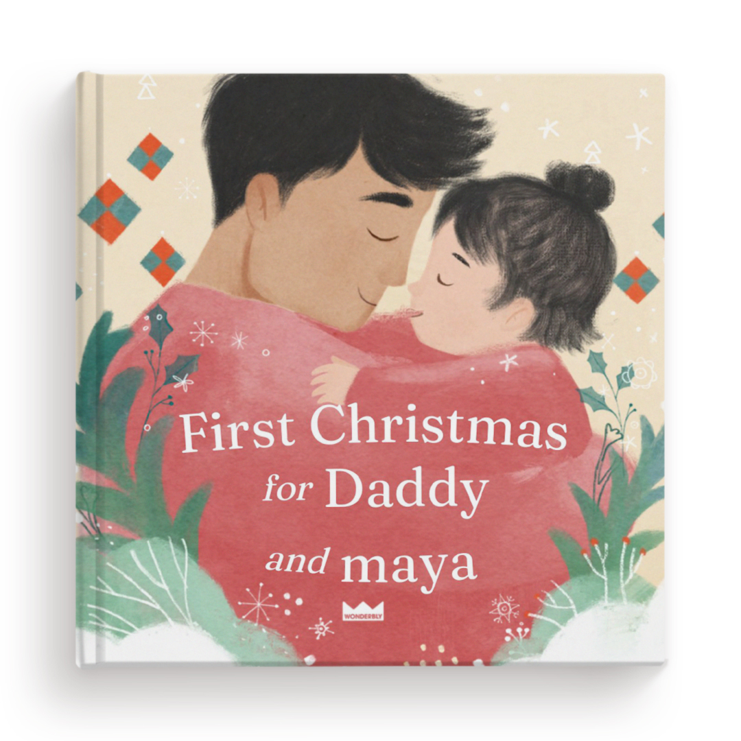 A cutout image of the Our First Christmas from Wonderbly