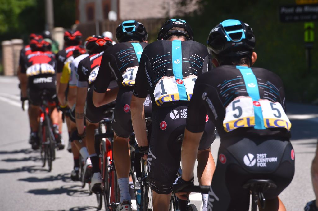 Cycling: 69th Criterium du Dauphine 2017 / Stage 7
Christopher FROOME (GBR)/ Team SKY (GBR)/
Aoste - Alpe d'Huez 1850m (168km)/ &Acirc;&copy; Tim De Waele