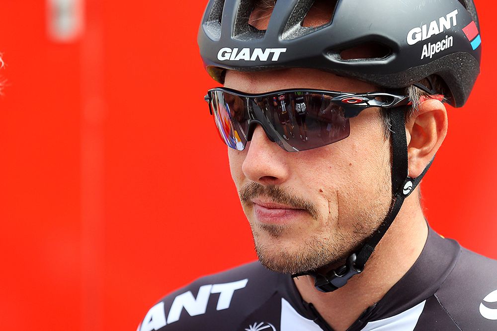 John Degenkolb looking relaxed pre-stage
