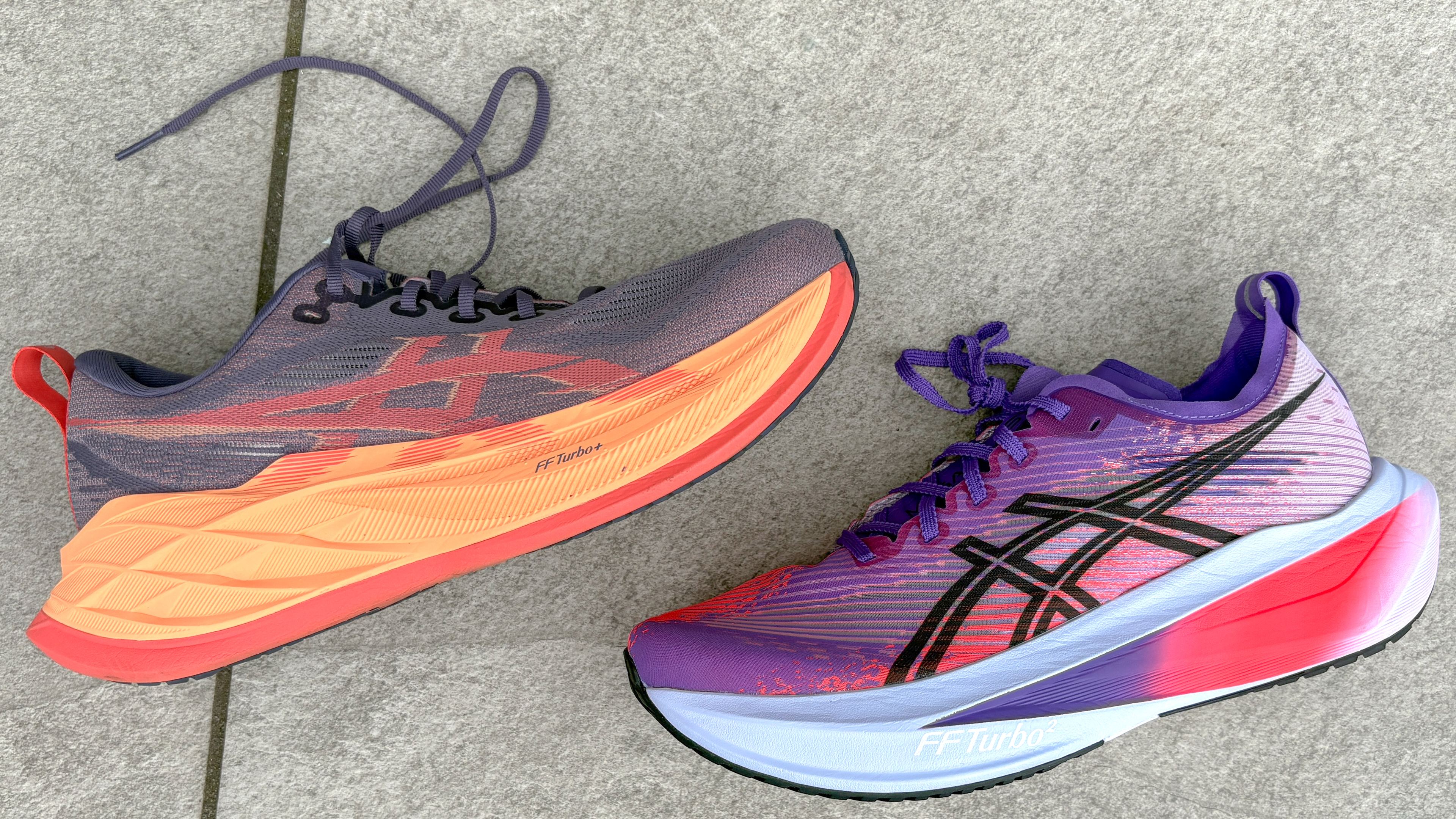 Asics Superblast 2 and Asics Megablast