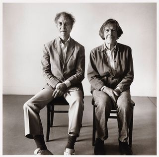 John Cage and Merce Cunningham by Peter Hujar