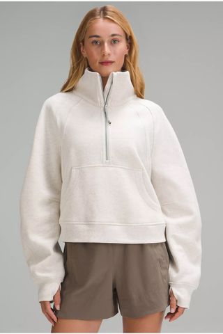 Lululemon Scuba Oversized Funnel-Neck Half Zip