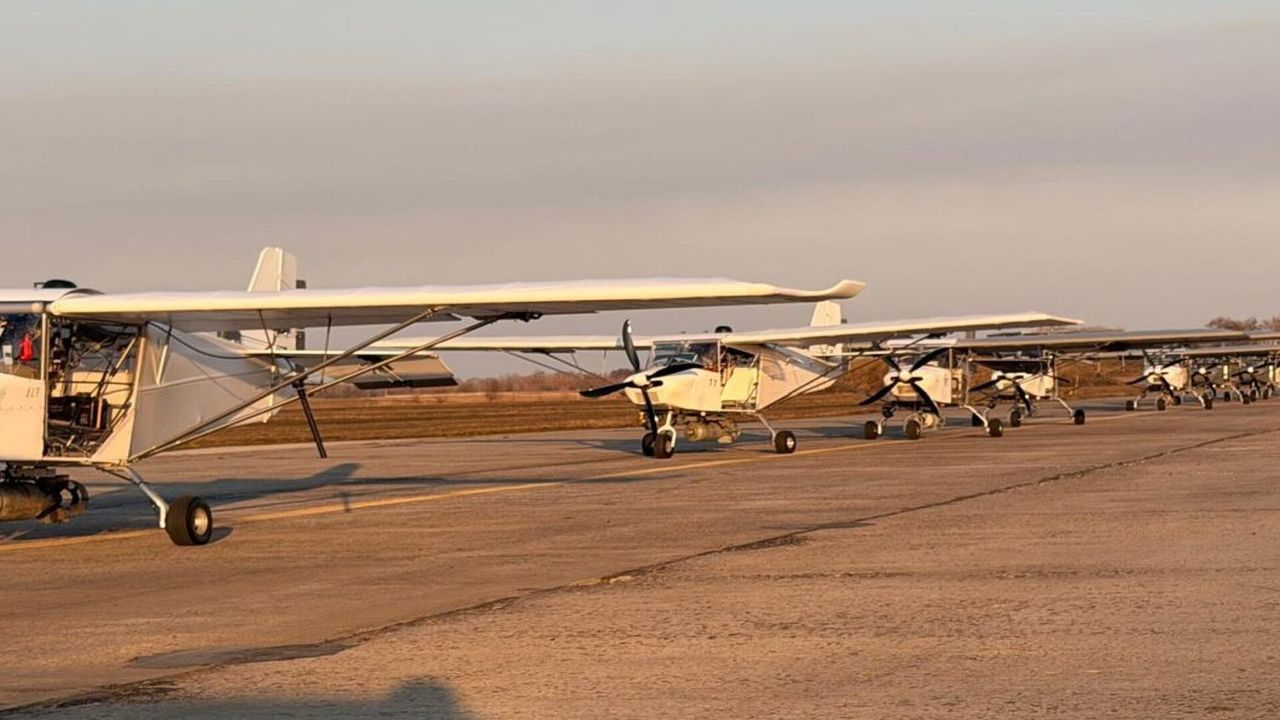 Ukraine reveals secret strike squadron of civilian planes transformed into deadly reusable drone bombers that can drop…