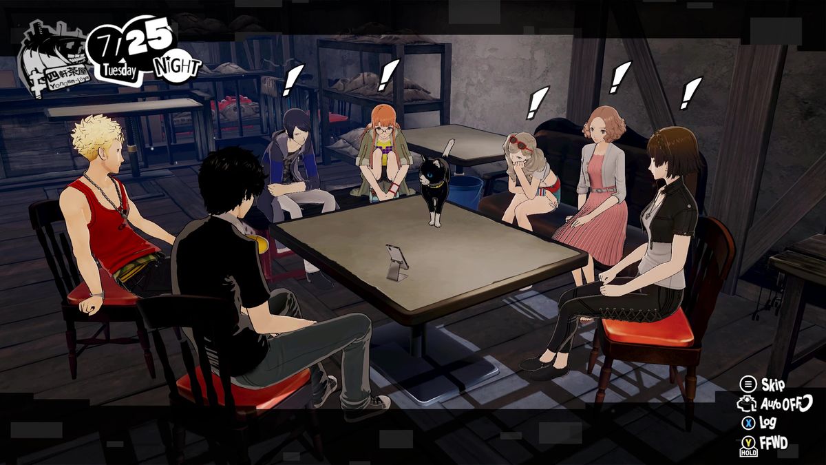 This images changes depending on if you&apos;ve played Persona 5 or not. 