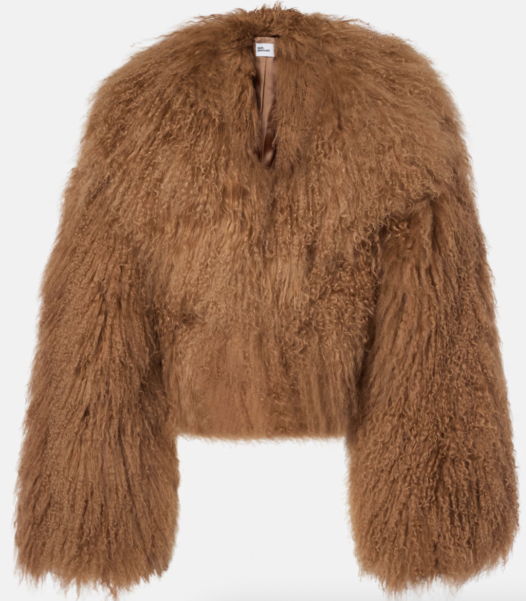 Self-Portrait, Shearling Jacket
