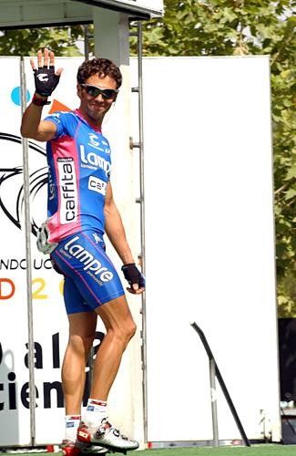Gilberto Simoni (Lampre) at sign on
