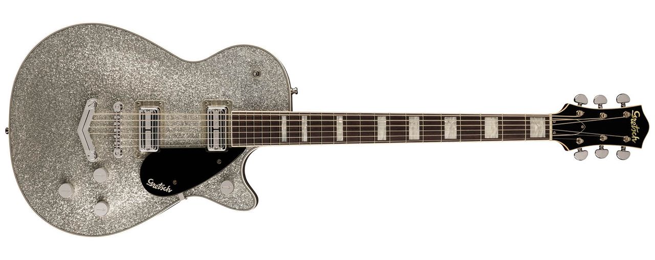 Gretsch Custom Shop G6128 Baritone Duo Jet Silver Sparkle Chad Henrichsen