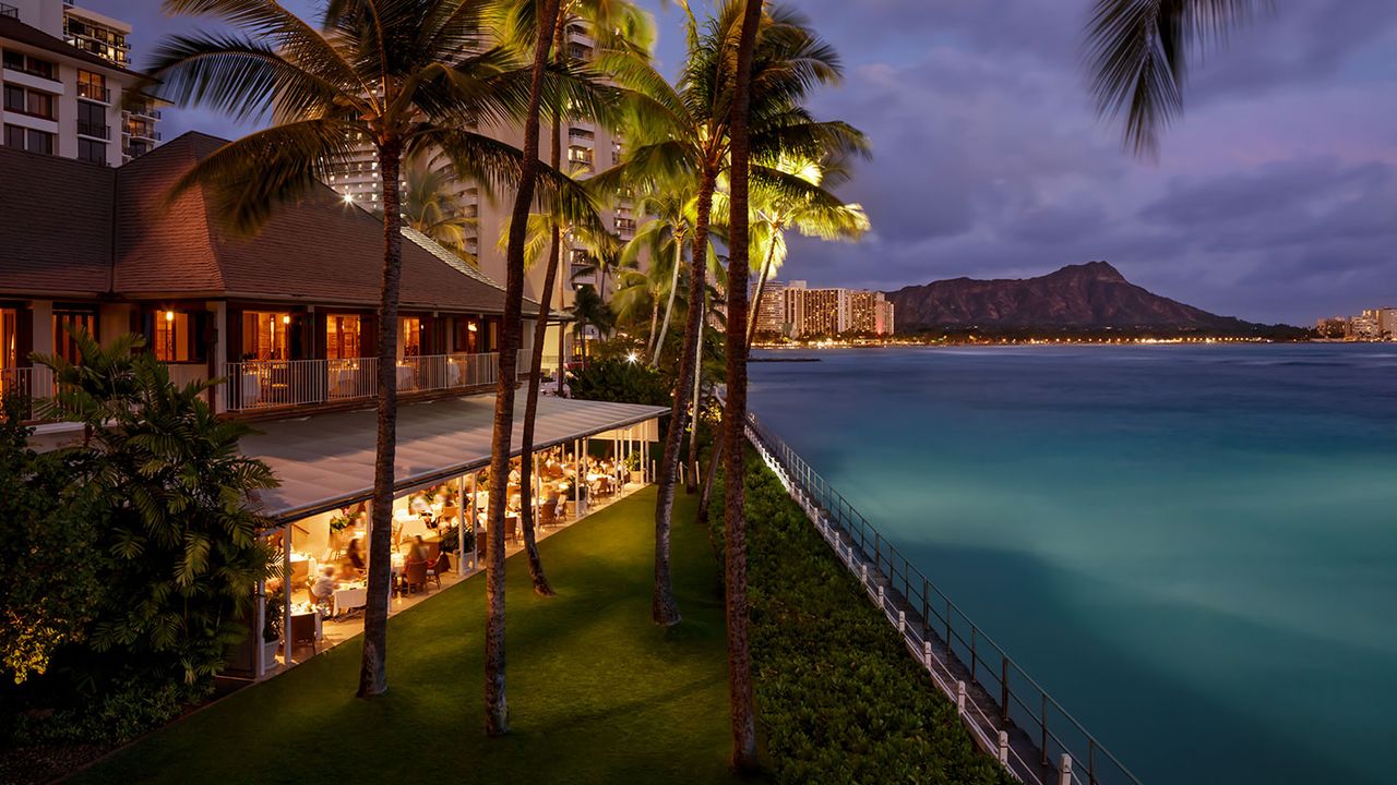 View towards Diamond Head from Halekulani