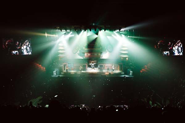 Iron Maiden onstage