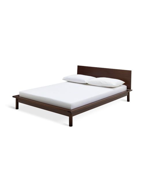Akio Double Wooden Platform Bed Frame&nbsp;