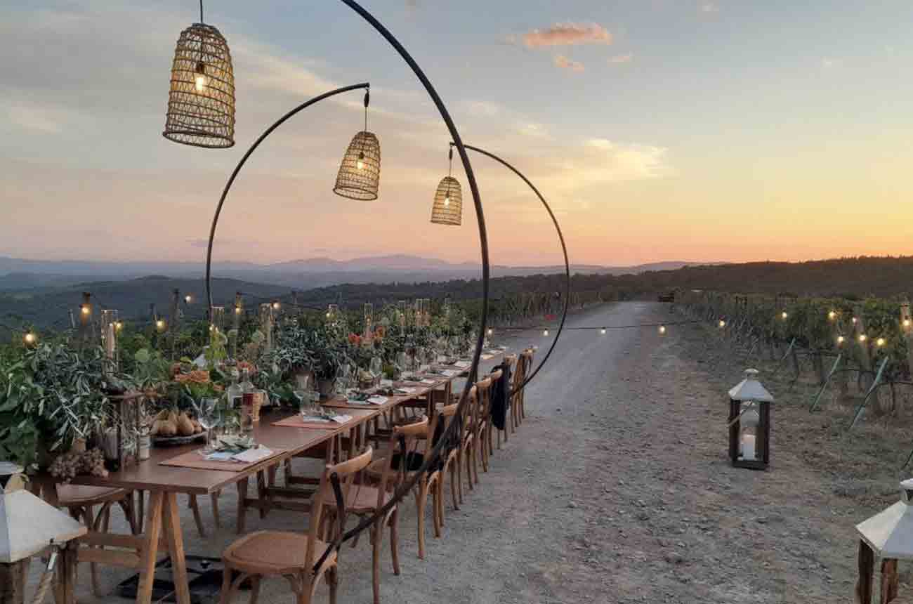 Castiglion del Bosco winery in Montalcino in Italy