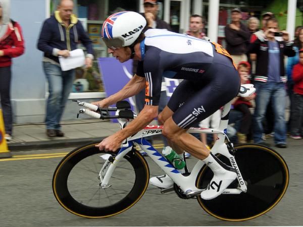 Bradley Wiggins (Sky) took the British TT title.