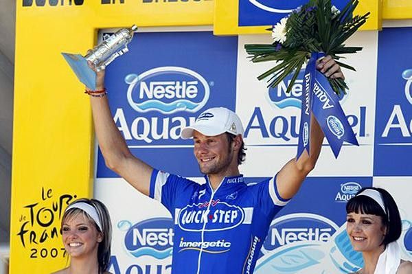 The Belgian is all smiles as the luck has come back.