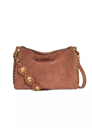 Aimee Kestenberg Roma Suede Double Entry Shoulder Bag (Was $278) 