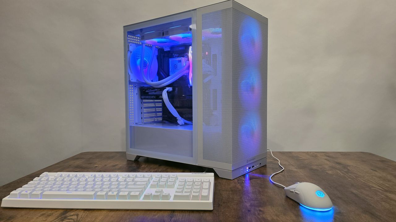 CyberPowerPC Gamer Supreme review: affordable and capable, clad in white