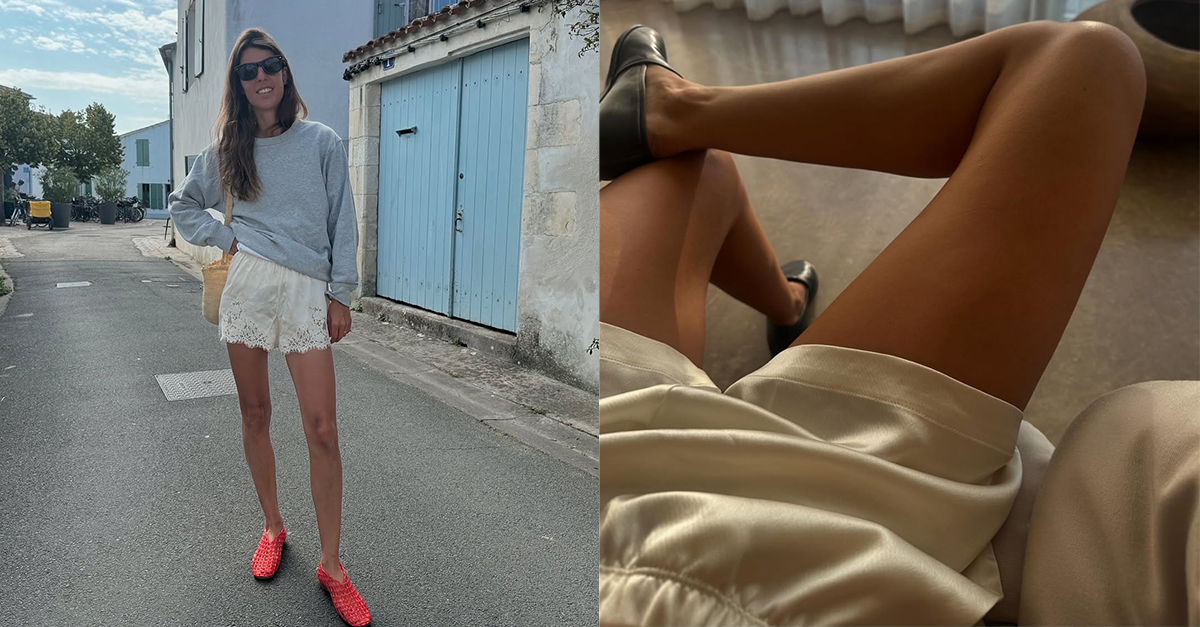 The 21 Best Silk Shorts of Summer 2025, Period | Who What Wear