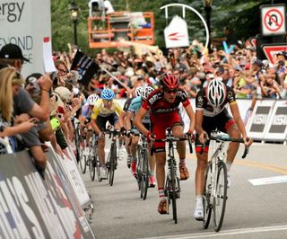 Andreas Klöden (RadioShack-Nissan) wins the battle for second