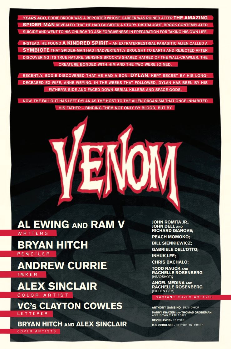 Venom #1 preview