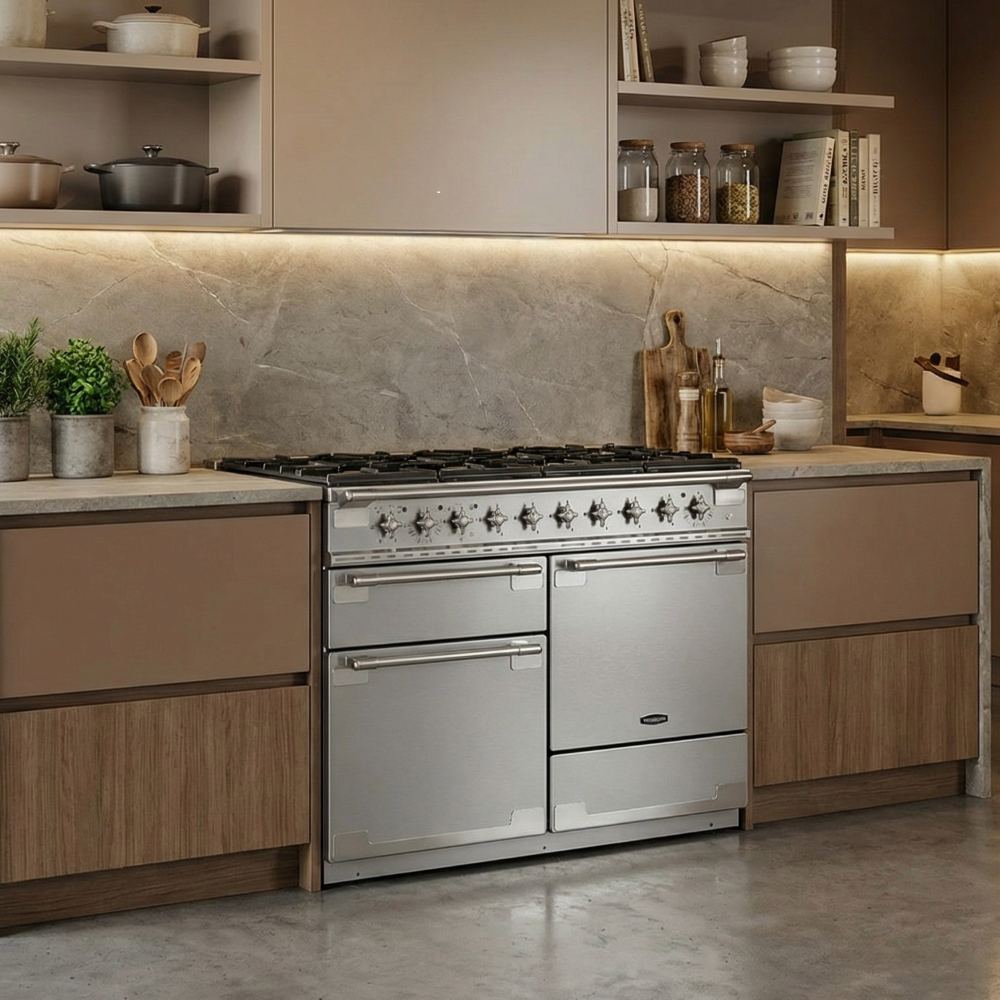 Rangemaster ELS110DFFWH IN A KITCHEN