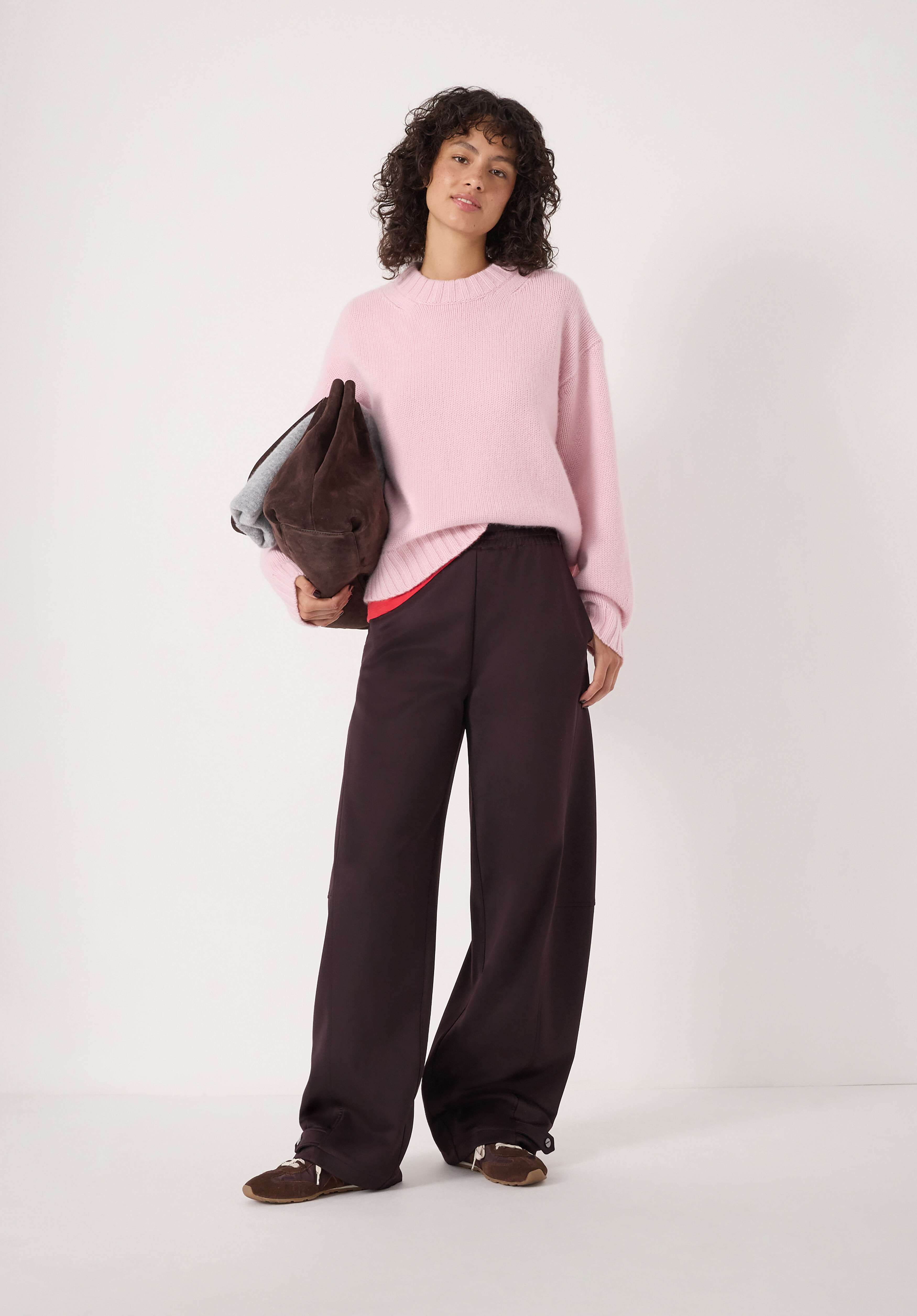 Cora Relaxed Chunky Cashmere Crew Jumper
