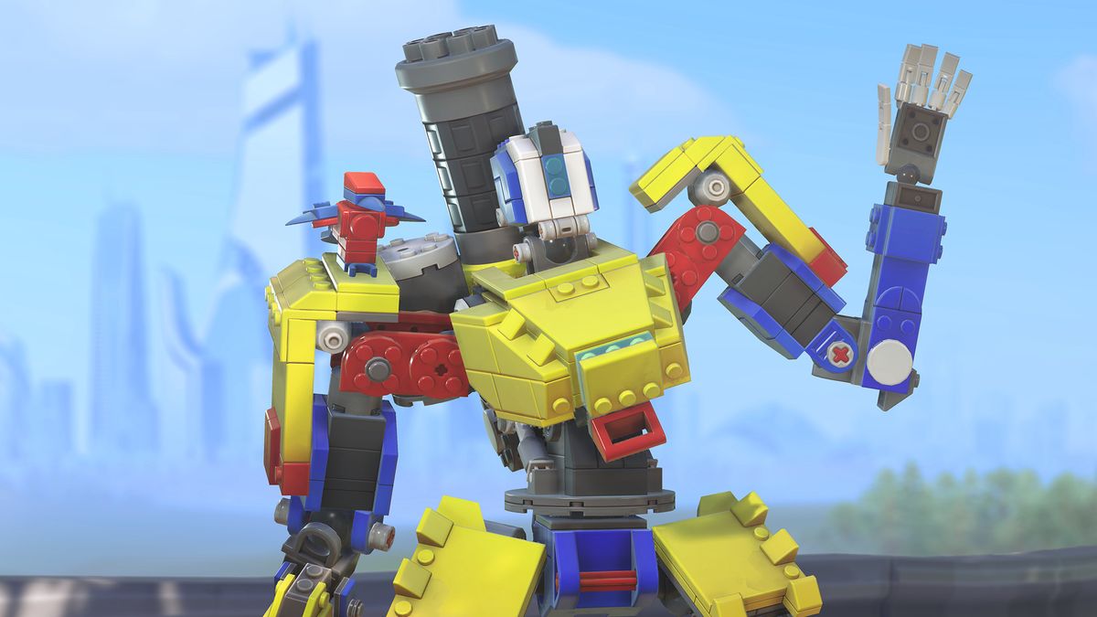 New players earn a Lego-themed Bastion skin | PC Gamer