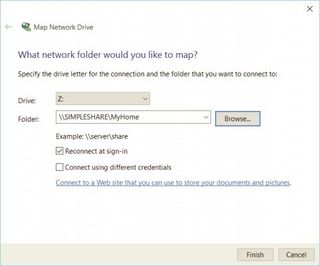 map network drive