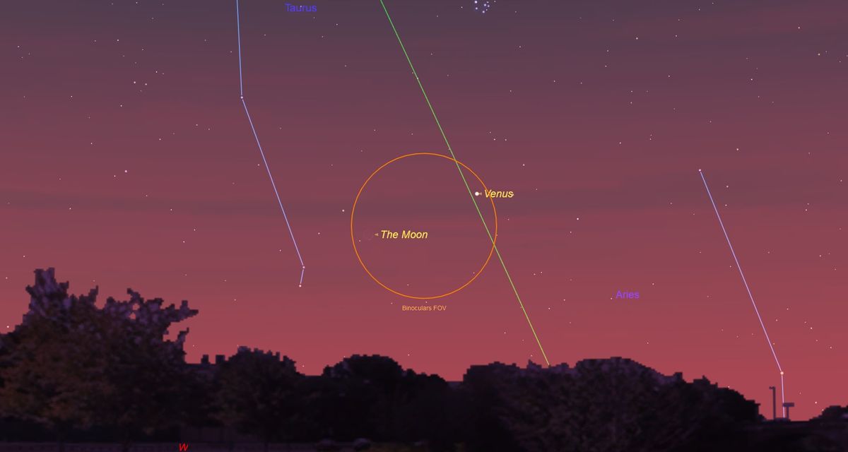 Venus Visits Night Sky This Month How to See It Space