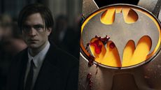 Robert Pattinson The Batman, Michael Keaton Batman suit The Flash