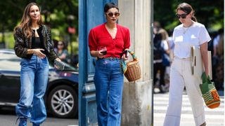 brunch outfit ideas street style jeans