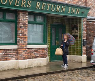 Jenny says goodbye to The Rovers.