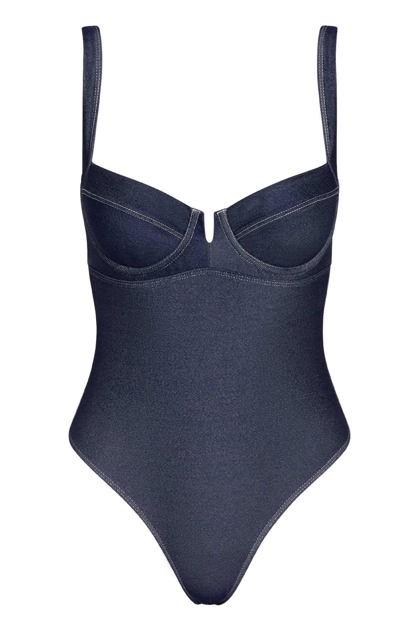 Clovelly One Piece - Blue Denim - Blue Denim / P