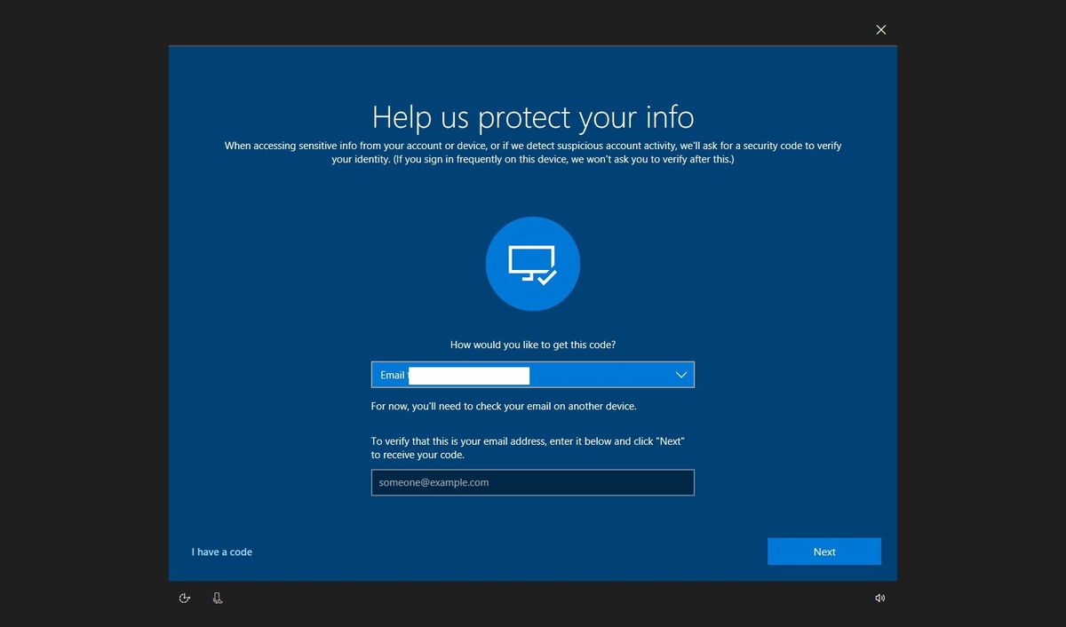 How to set up Windows Hello from the Lock screen on Windows 10 April