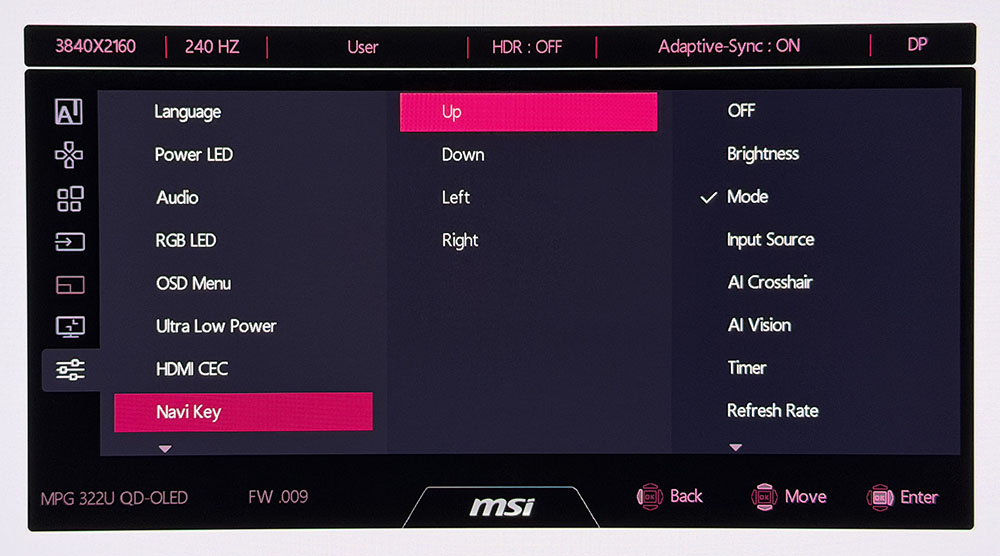 MSI MPG 322UR QD-OLED X24