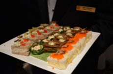 Worm & Cricket Canapes