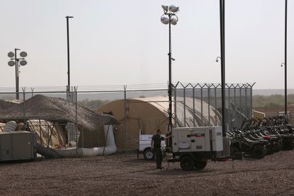 U.S. Customs and Border Protection's Border Patrol station facilities in Clint, TX.
