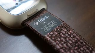 Fitbit + Victor Glemaud metallic ombre knit band