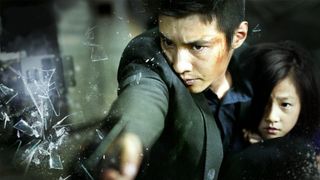 still from the man from nowhere korean action movie