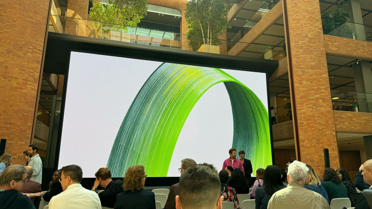 Apple Let Loose event screen images