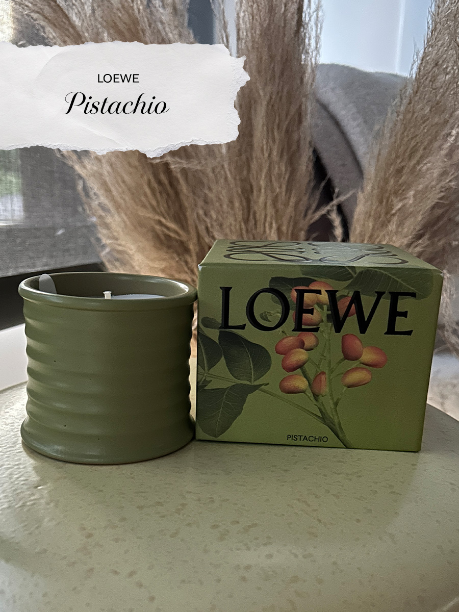 Loewe Pistachio candle