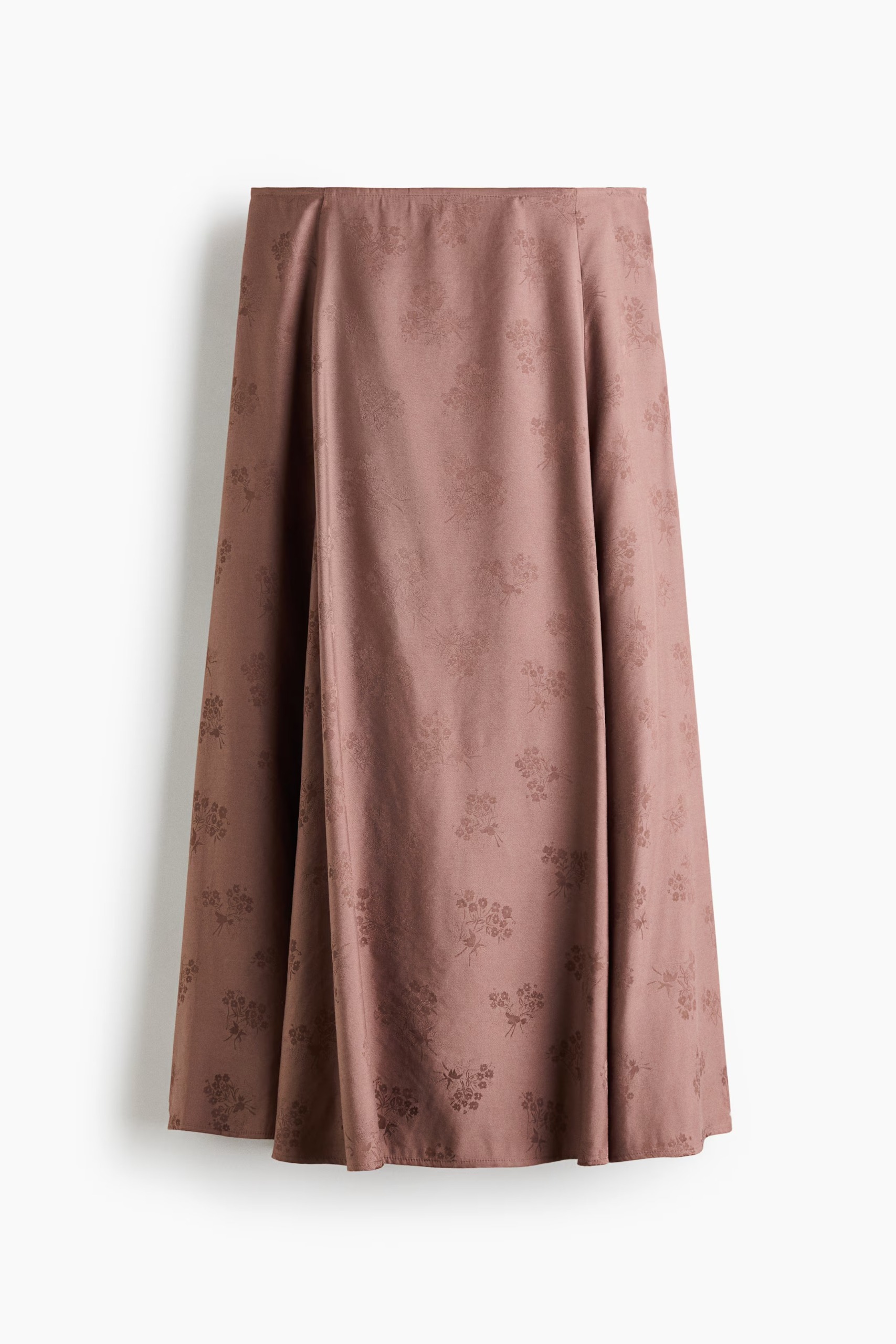 H&amp;amp;M, Jacquard-Weave A-Line Skirt